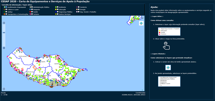 CESAP2020 mapa